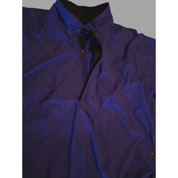 DryJoys Footjoy Windbreaker Mens XLarge Blue 1/4 Short Sleeve Golf - Picture 8 of 8